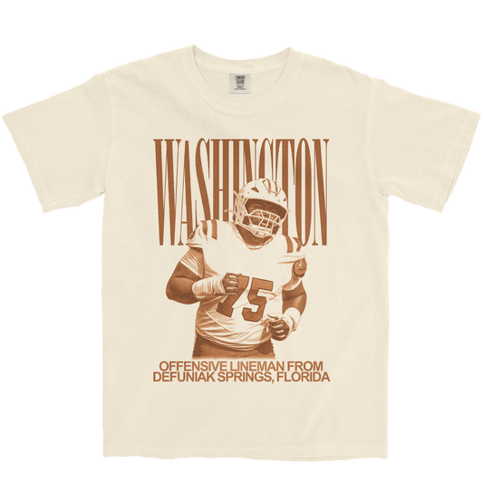 KELAN WASHINGTON VINTAGE IVORY TEE