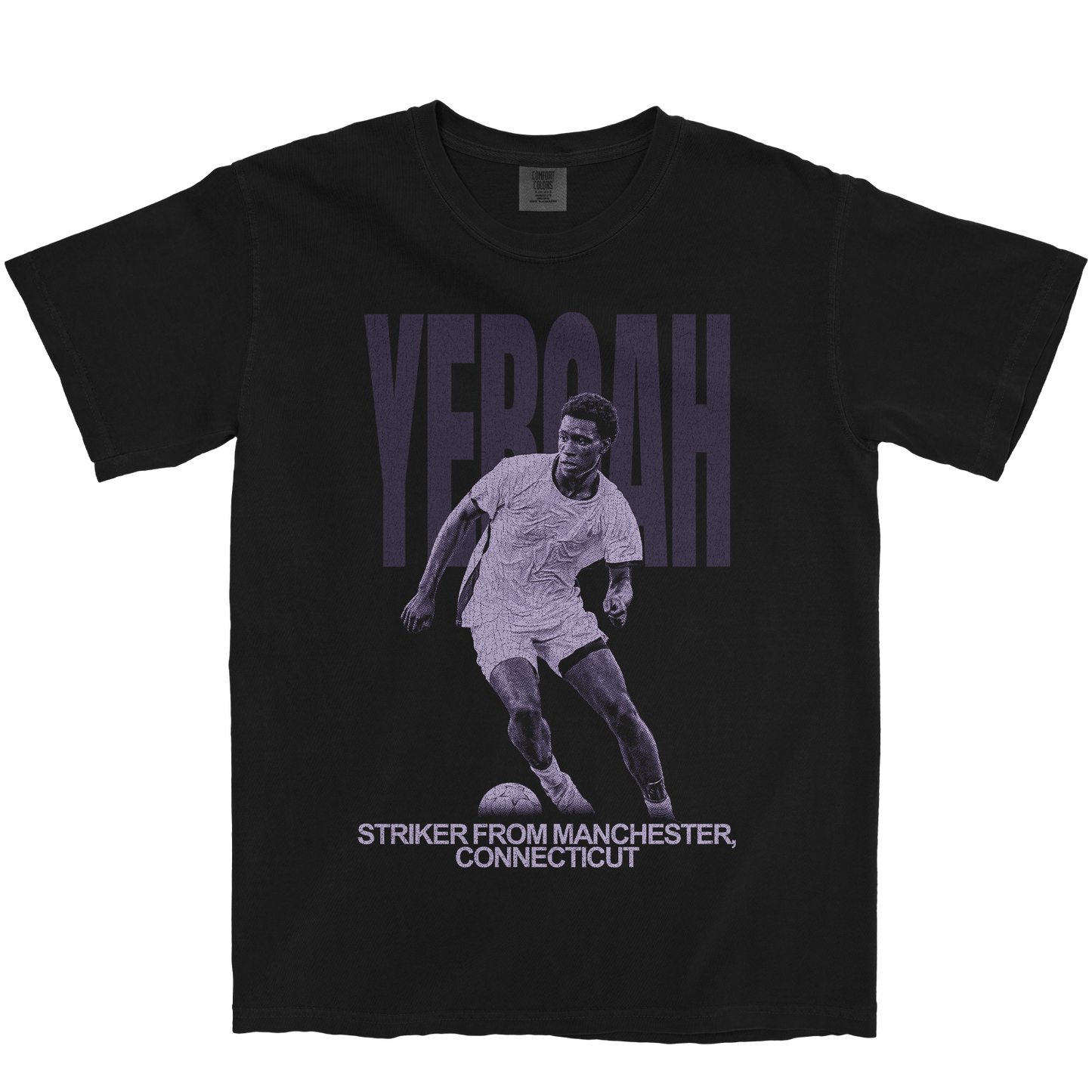 DEREK YEBOAH VINTAGE BLACK TEE