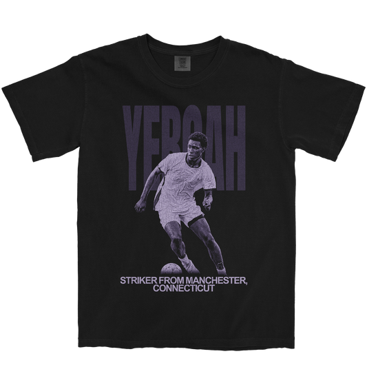 DEREK YEBOAH VINTAGE BLACK TEE
