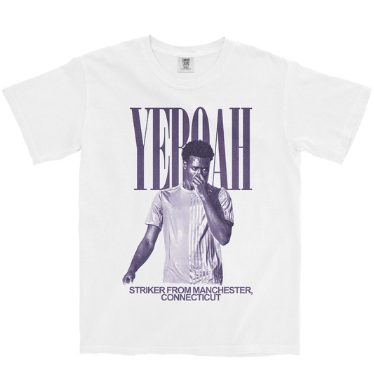 DEREK YEBOAH VINTAGE WHITE TEE
