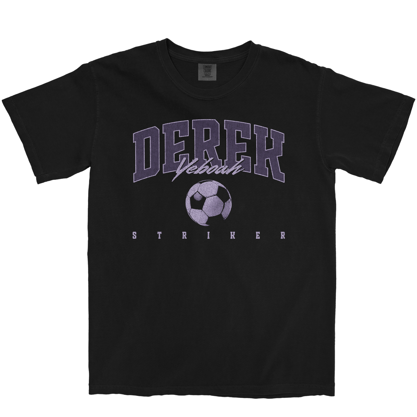 DEREK YEBOAH RETRO BLACK TEE