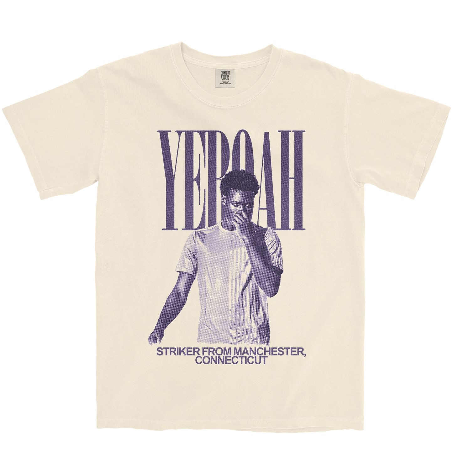 DEREK YEBOAH VINTAGE IVORY TEE