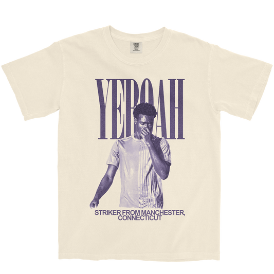 DEREK YEBOAH VINTAGE IVORY TEE