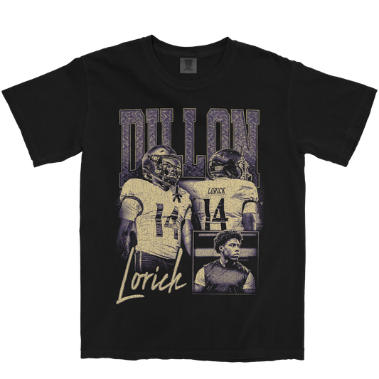 DILLON LORICK GRAPHIC BLACK TEE
