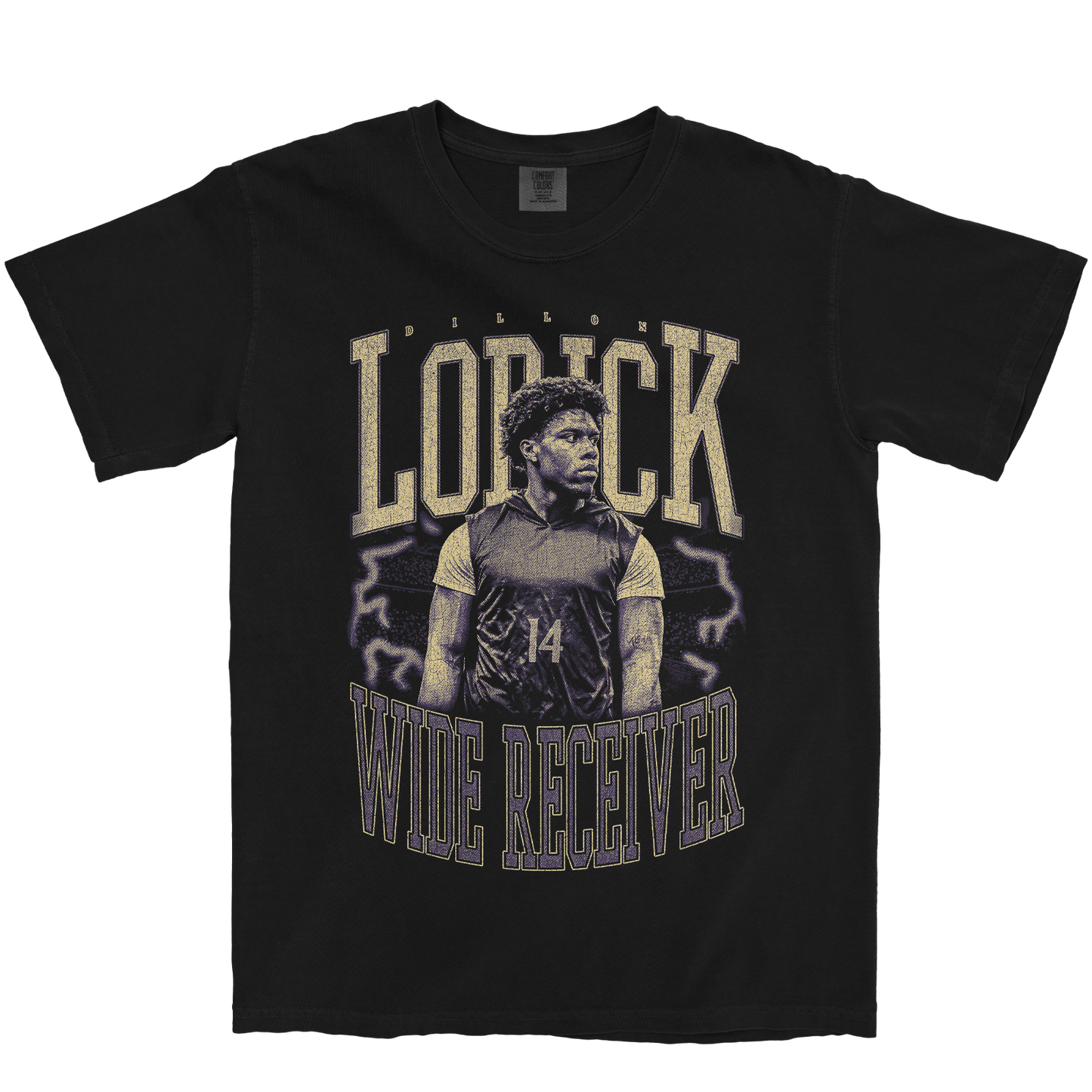 DILLON LORICK VINTAGE BLACK TEE