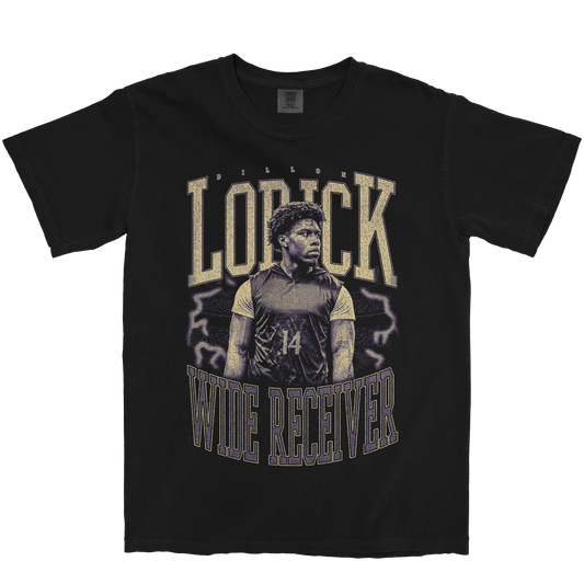 DILLON LORICK VINTAGE BLACK TEE