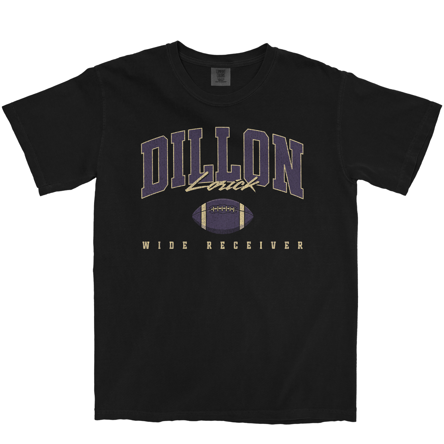 DILLON LORICK RETRO BLACK TEE