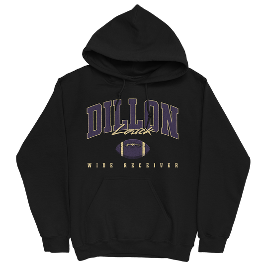 DILLON LORICK RETRO BLACK HOODIE