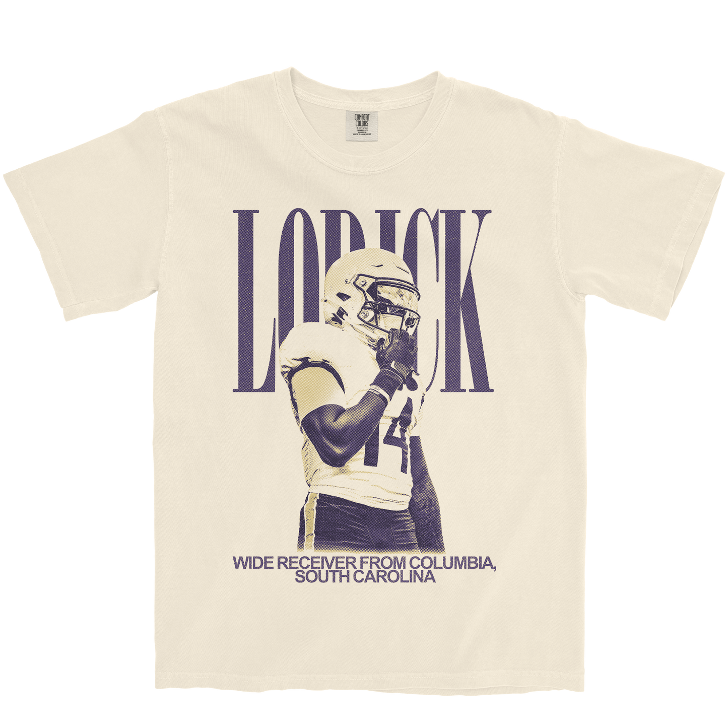 DILLON LORICK VINTAGE IVORY TEE
