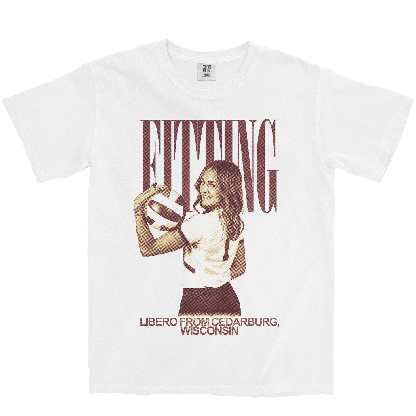JAE FITTING VINTAGE WHITE TEE