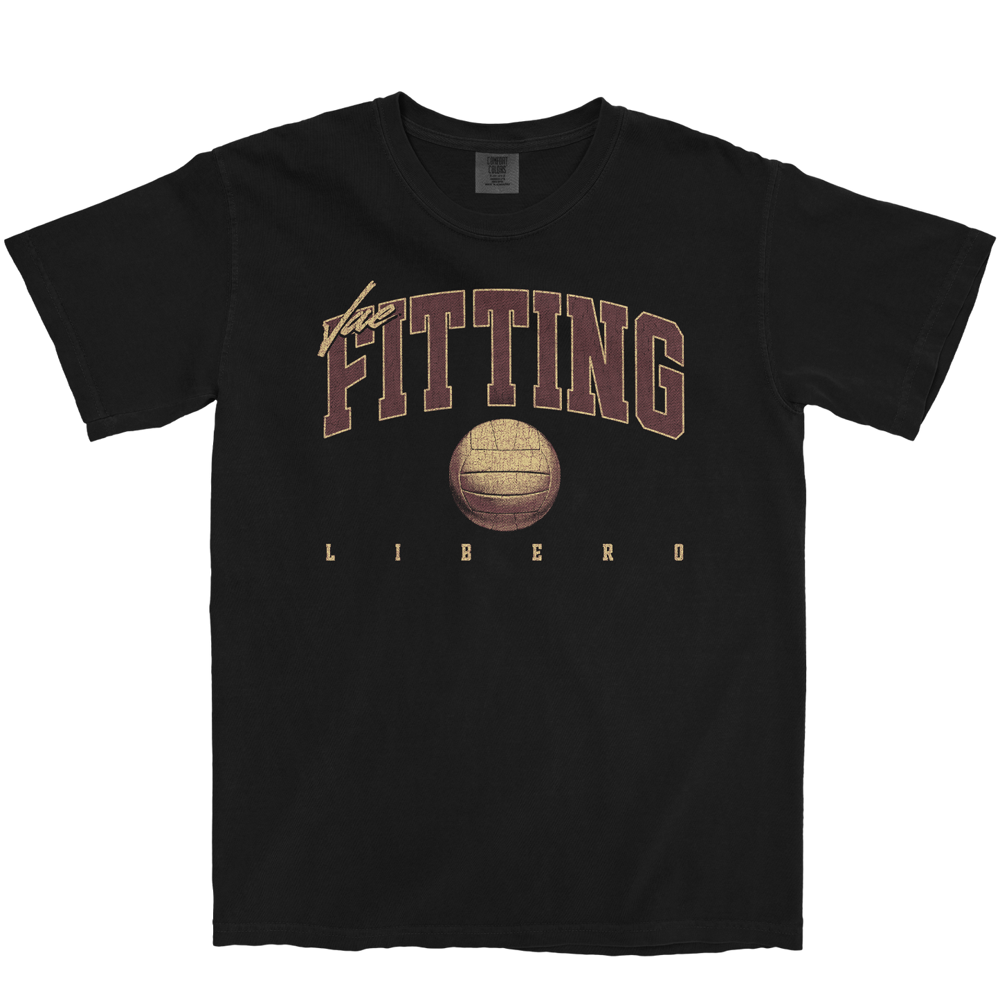 JAE FITTING RETRO BLACK TEE