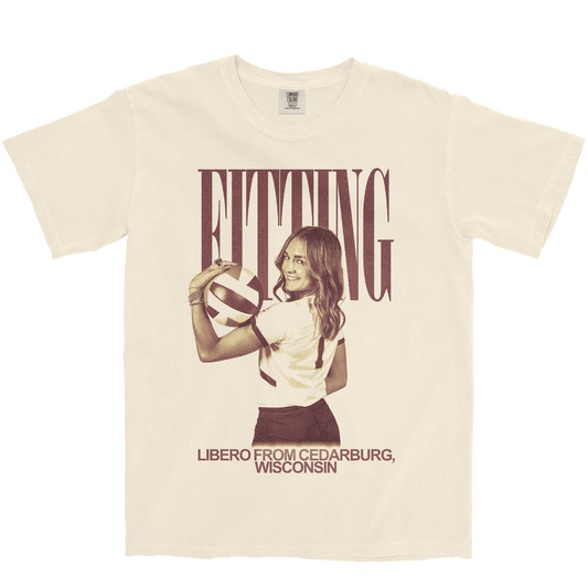 JAE FITTING VINTAGE IVORY TEE