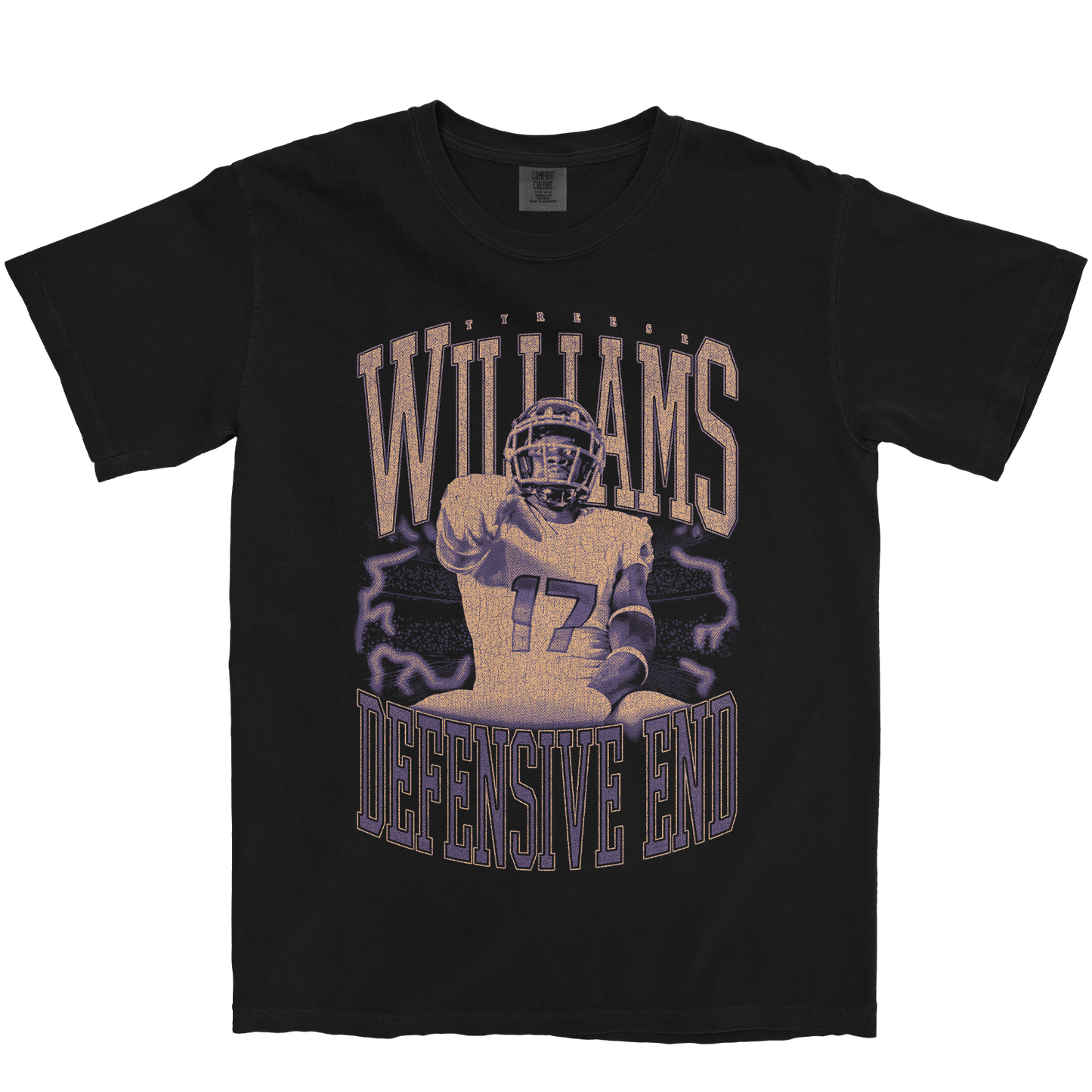 TYREESE WILLIAMS VINTAGE BLACK TEE