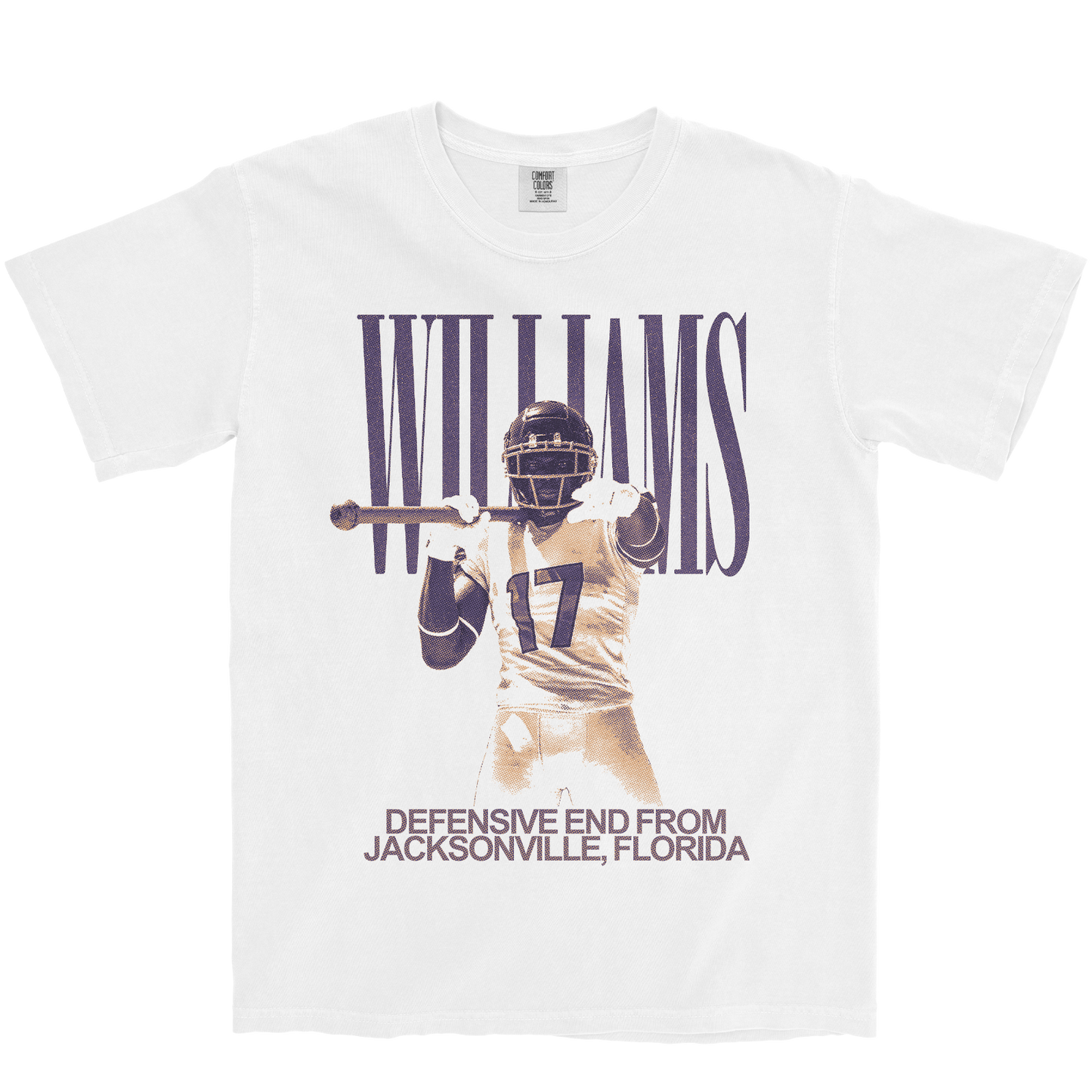TYREESE WILLIAMS VINTAGE WHITE TEE