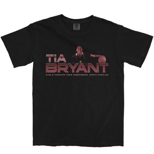 TIA BRYANT RETRO BLACK TEE