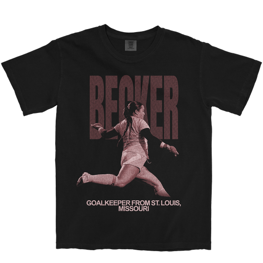 ELLA BECKER VINTAGE BLACK TEE