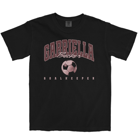 ELLA BECKER RETRO BLACK TEE