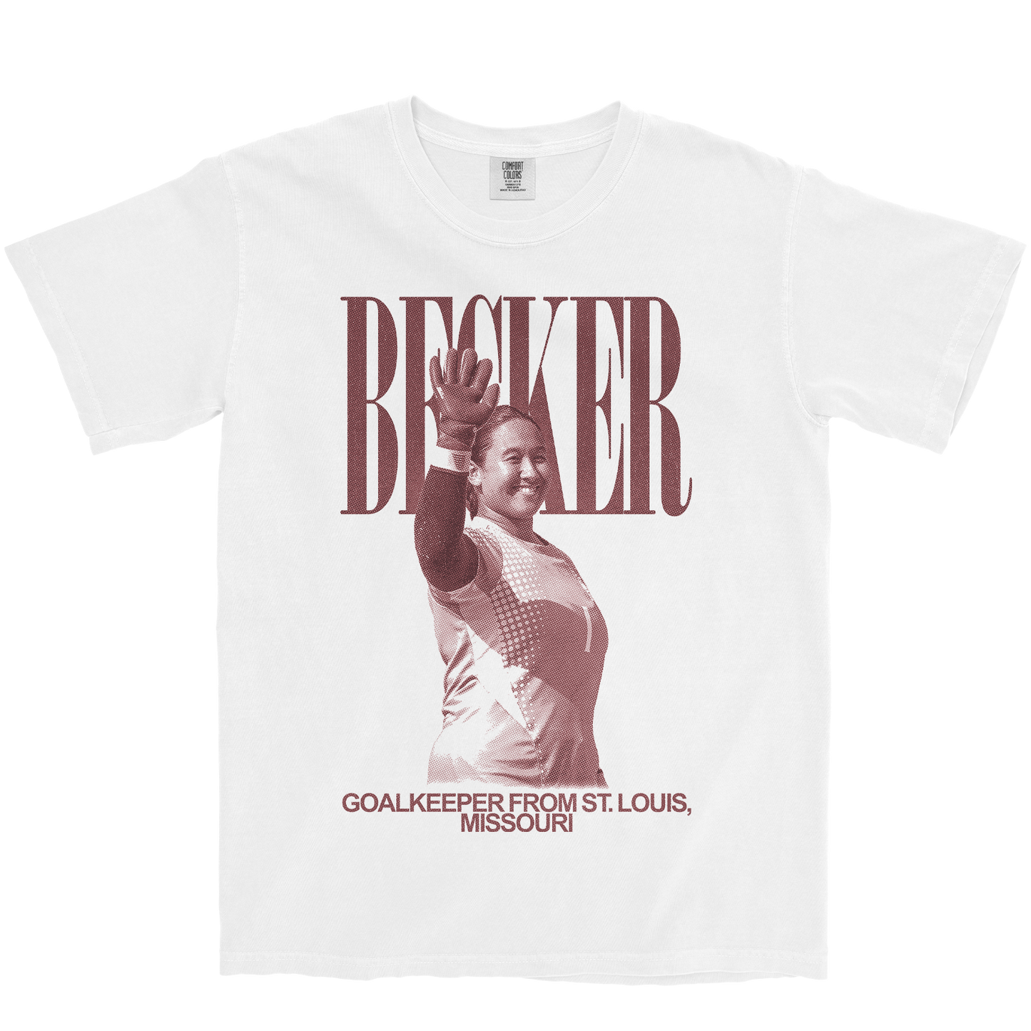 ELLA BECKER VINTAGE WHITE TEE