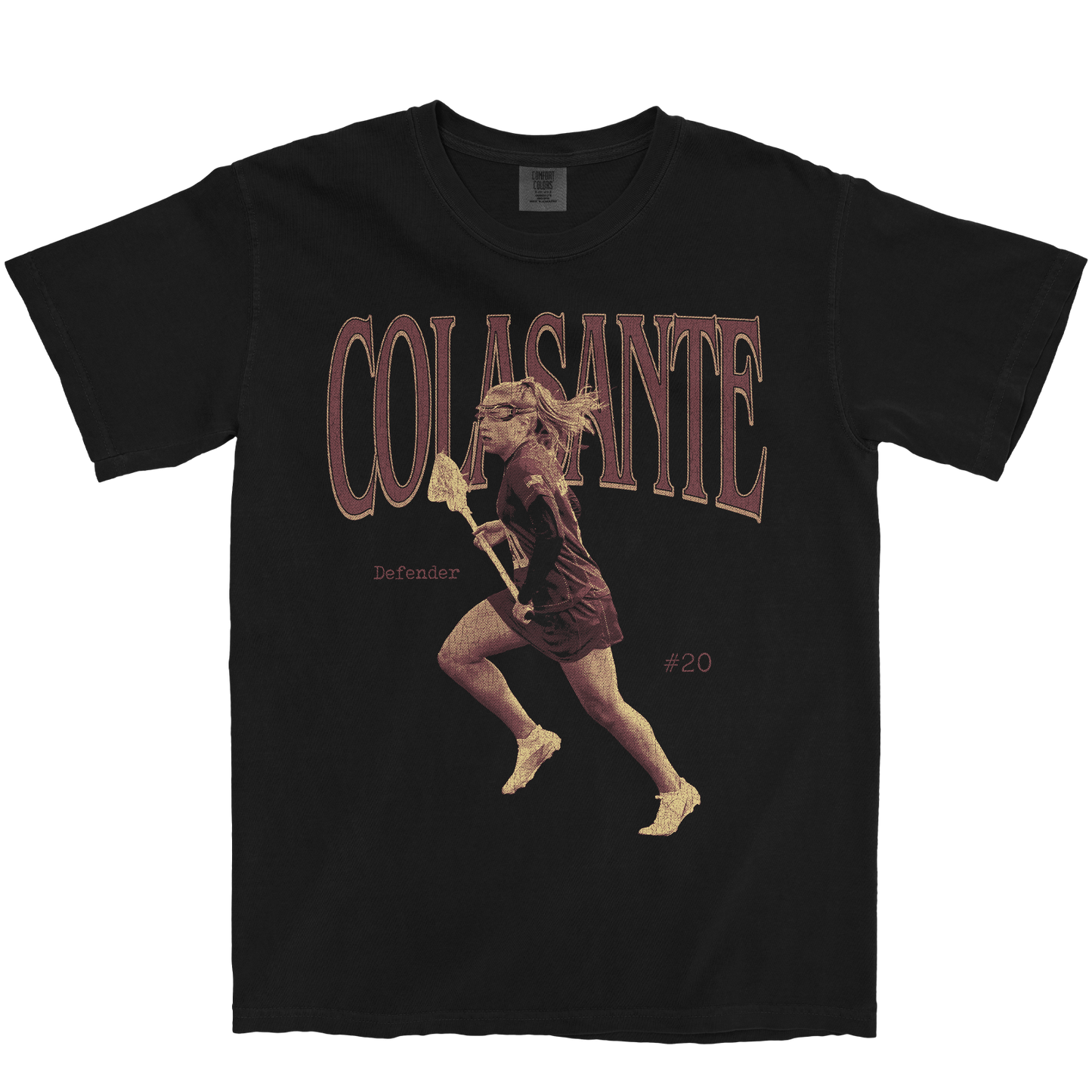 LYDIA COLASANTE VINTAGE BLACK TEE
