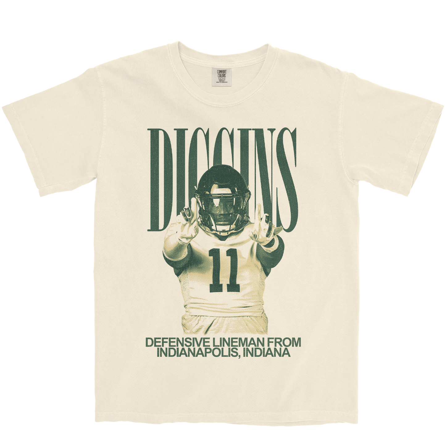 JORDAN DIGGINS VINTAGE IVORY TEE