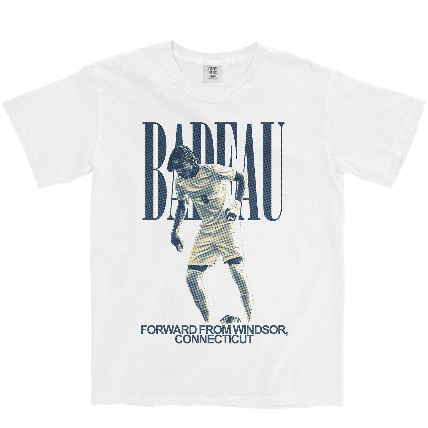 MAKAI BADEAU VINTAGE WHITE TEE