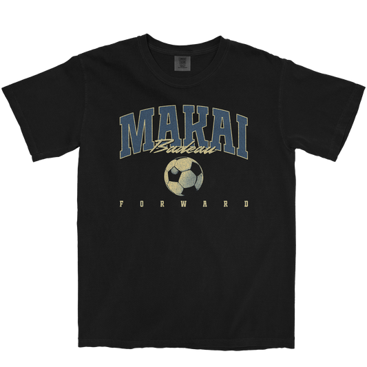 MAKAI BADEAU RETRO BLACK TEE