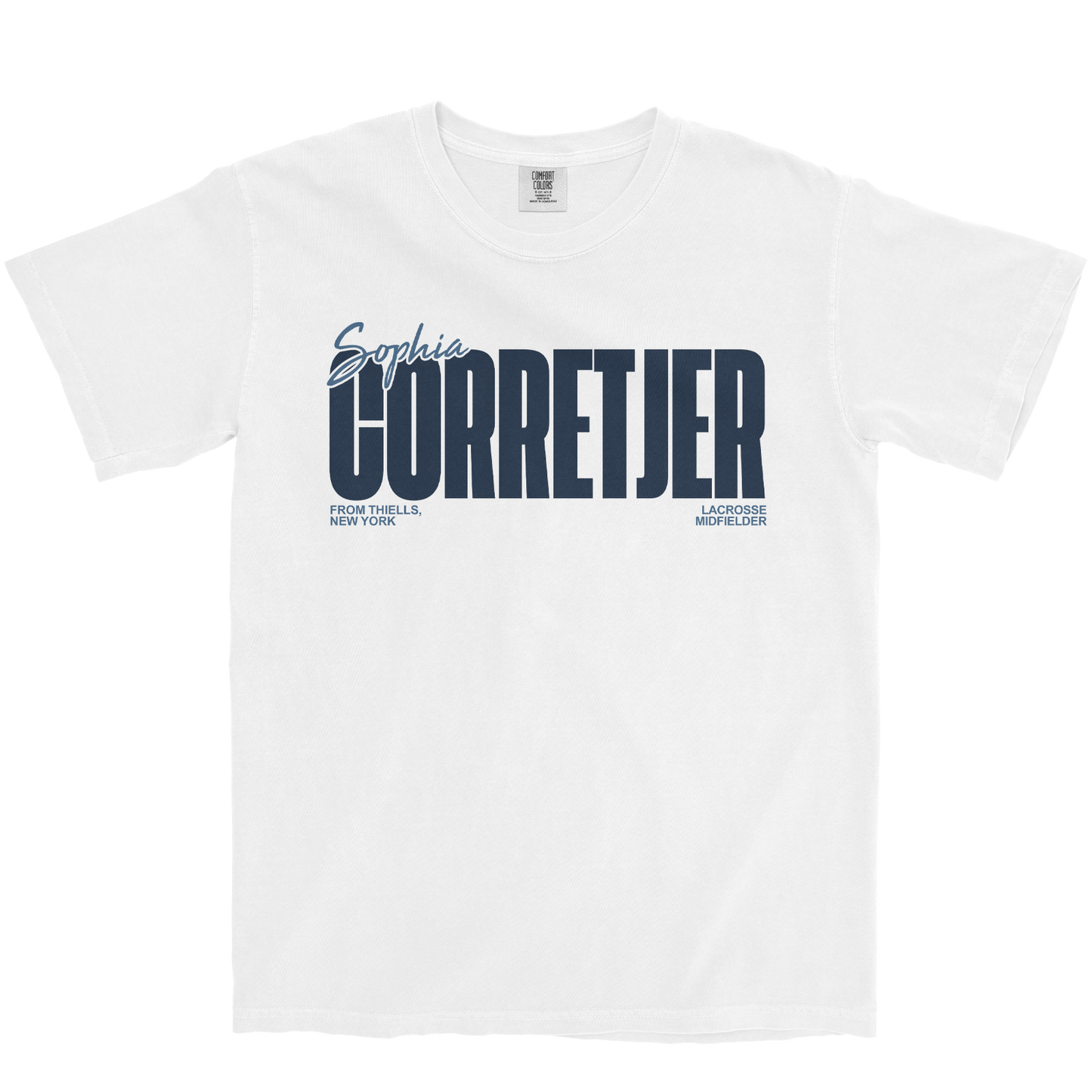 SOPHIA CORRETJER CLASSIC WHITE TEE