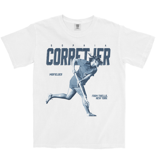 SOPHIA CORRETJER VINTAGE WHITE TEE