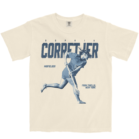 SOPHIA CORRETJER VINTAGE IVORY TEE