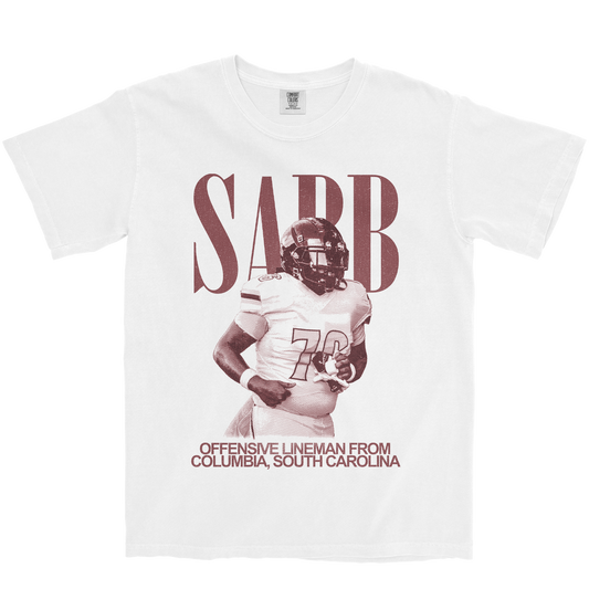 CHAMA SABB VINTAGE WHITE TEE