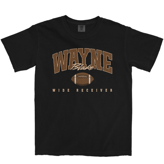 WAYNE BLAKE RETRO BLACK TEE