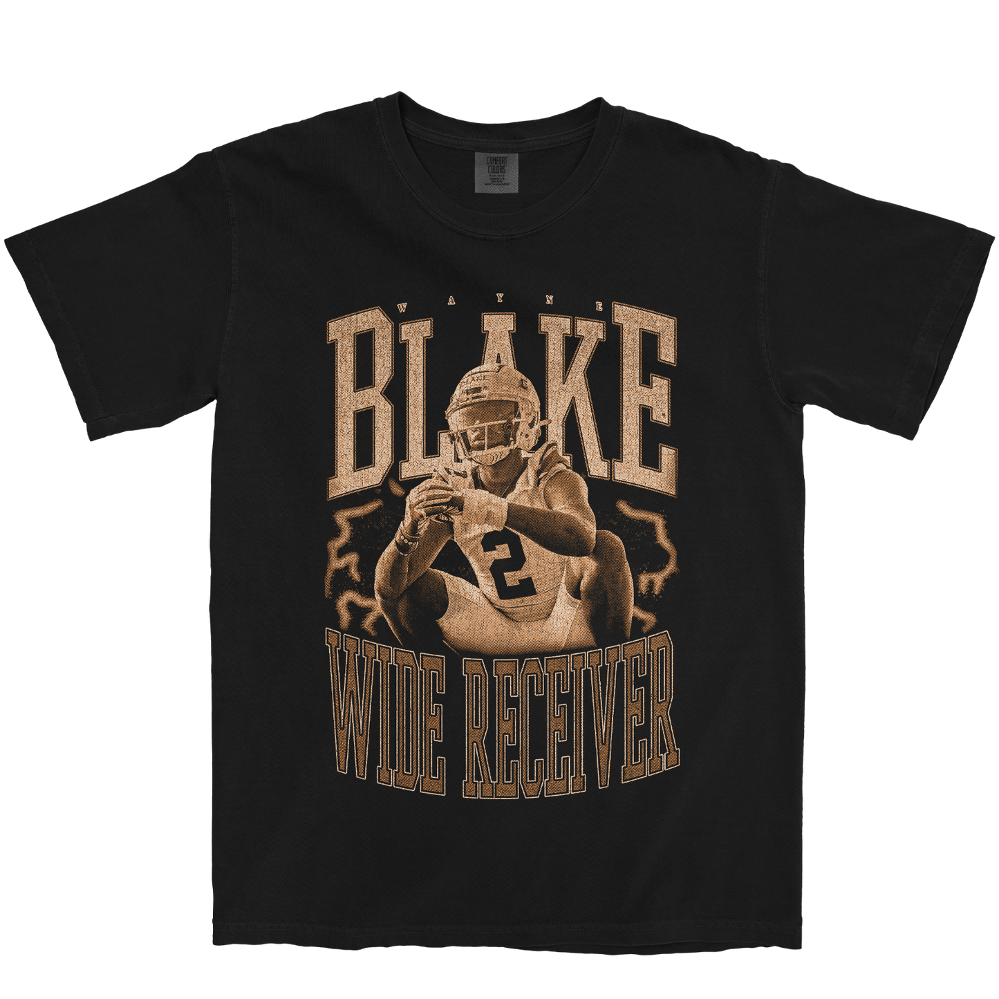 WAYNE BLAKE VINTAGE BLACK TEE