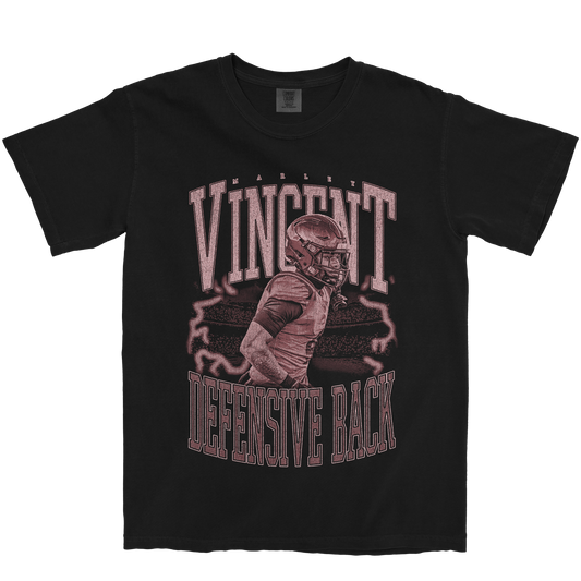 MARLEY VINCENT VINTAGE BLACK TEE