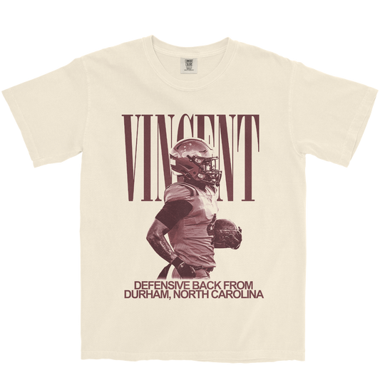 MARLEY VINCENT VINTAGE IVORY TEE