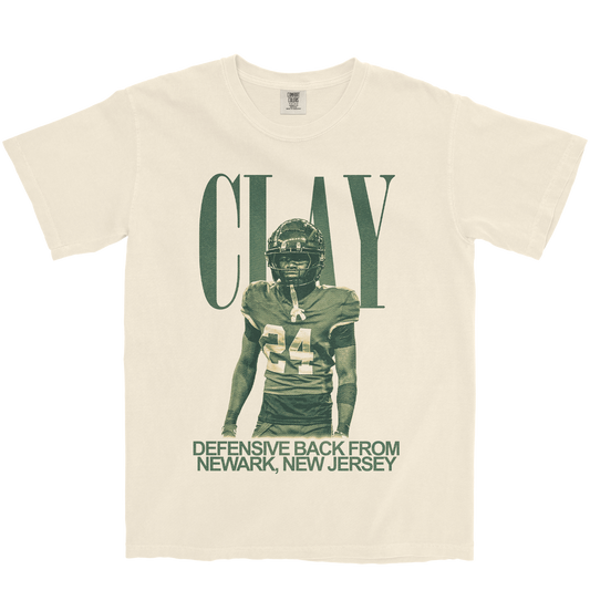 ISAIAH CLAY VINTAGE IVORY TEE