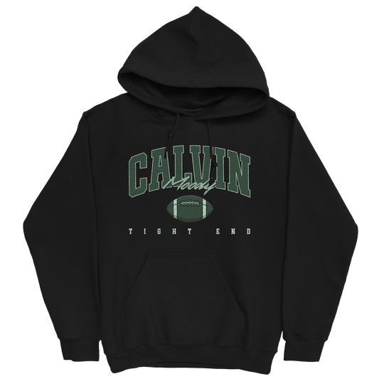 CALVIN MOODY RETRO BLACK HOODIE