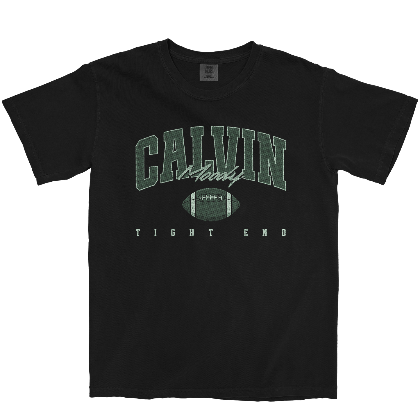 CALVIN MOODY RETRO BLACK TEE