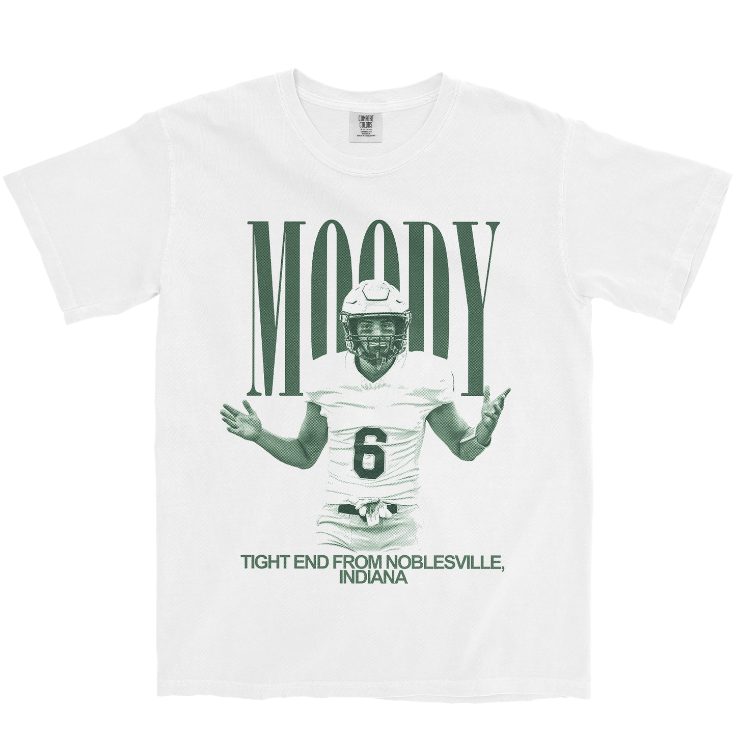 CALVIN MOODY VINTAGE WHITE TEE