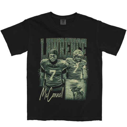 LAWRENCE MCCONNELL GRAPHIC BLACK TEE