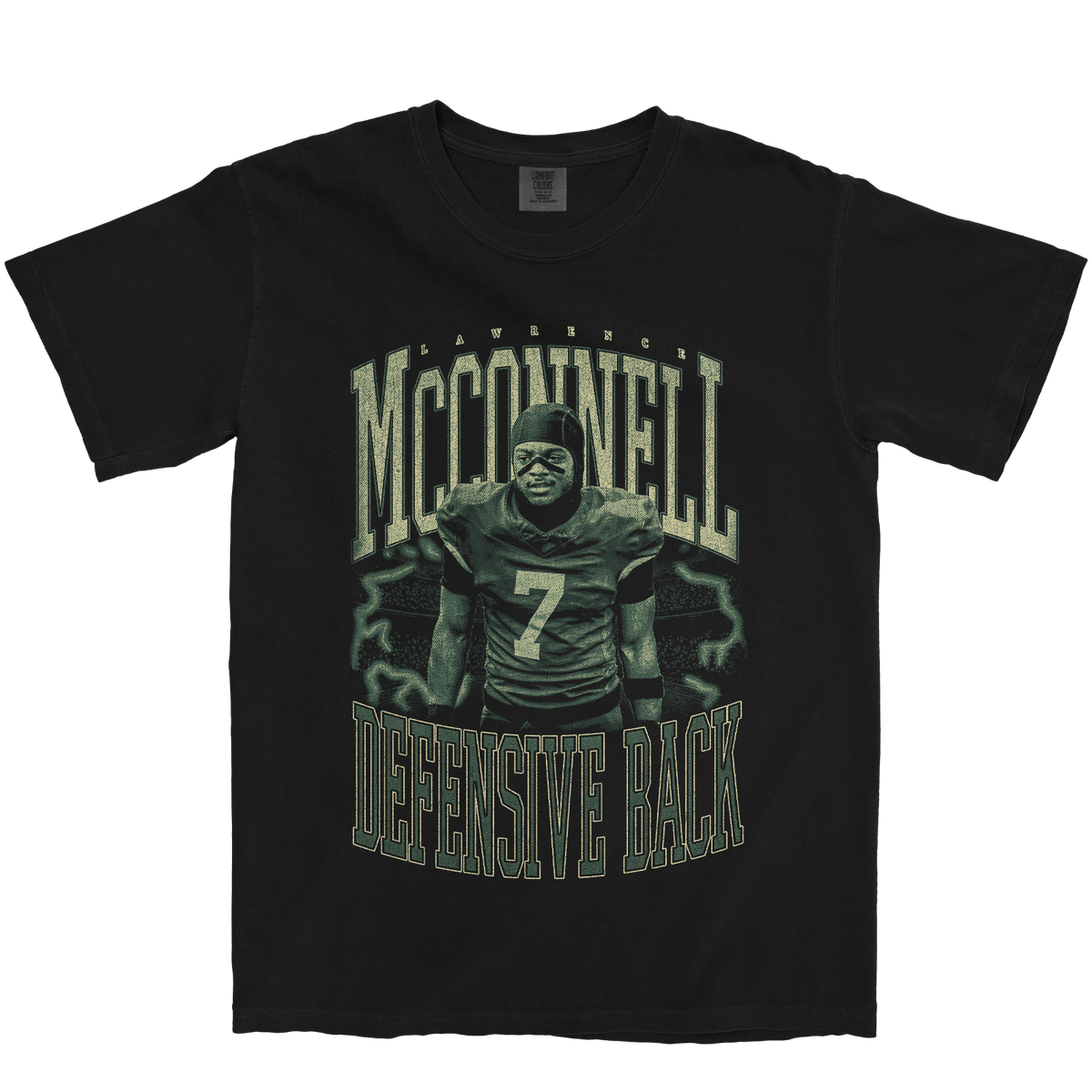 LAWRENCE MCCONNELL VINTAGE BLACK TEE