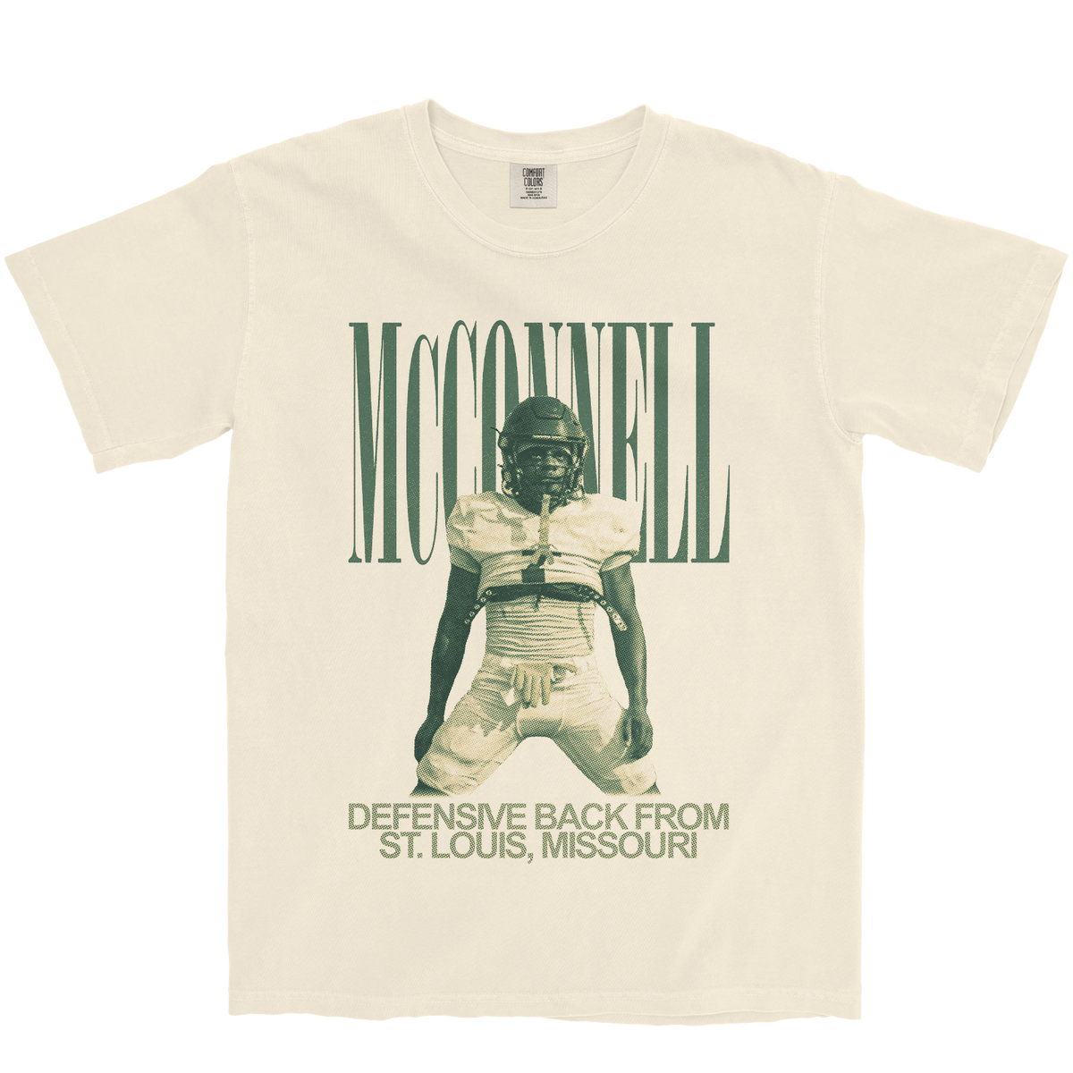LAWRENCE MCCONNELL VINTAGE IVORY TEE