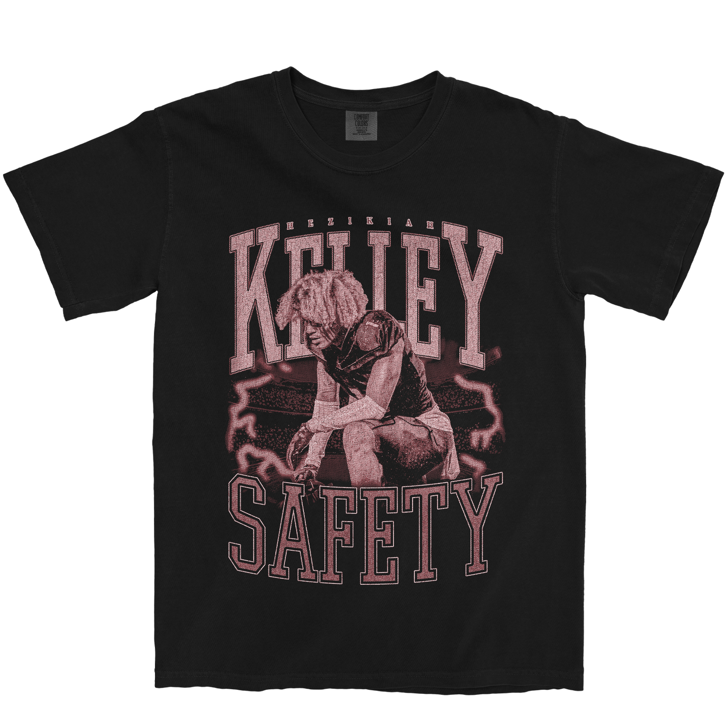 HEZIKIAH KELLEY VINTAGE BLACK TEE