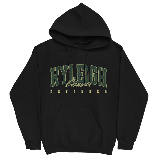 KYLEIGH CHAVIS RETRO BLACK HOODIE