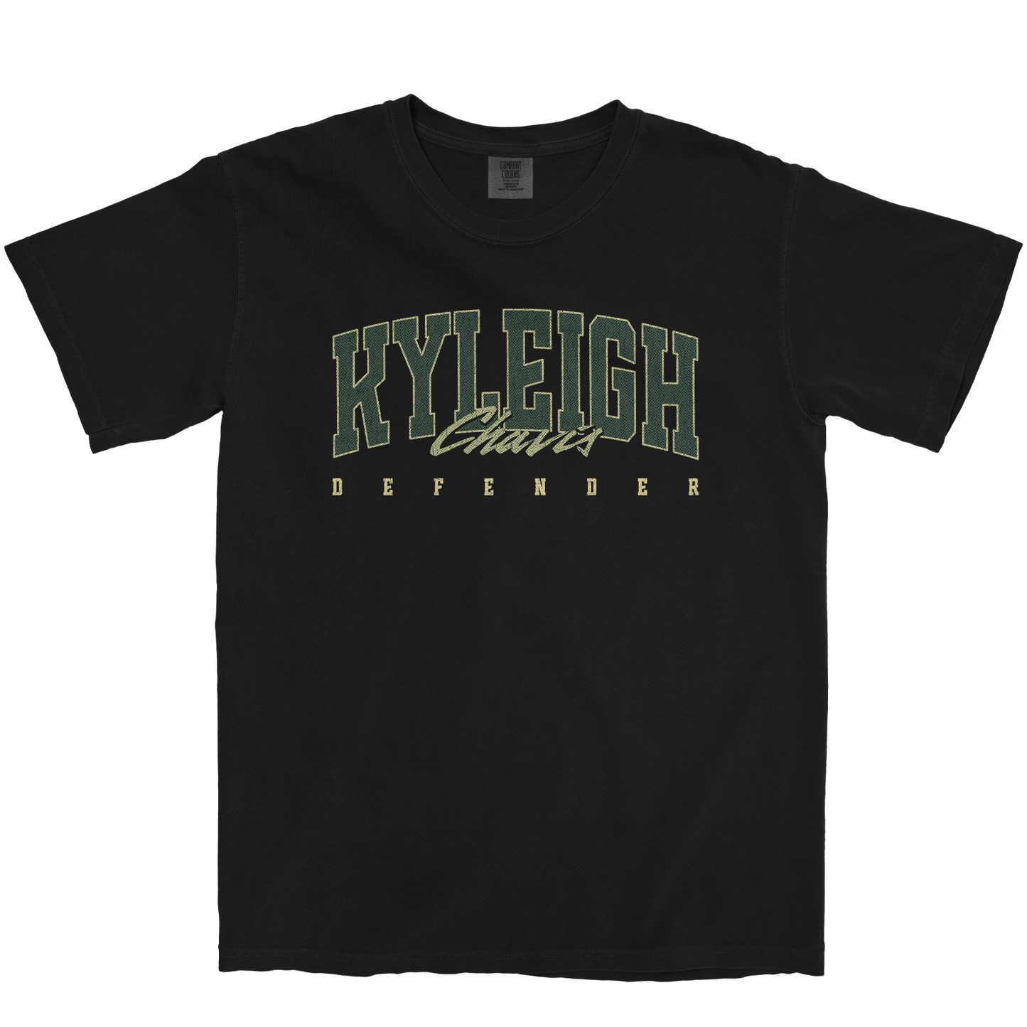 KYLEIGH CHAVIS RETRO BLACK TEE