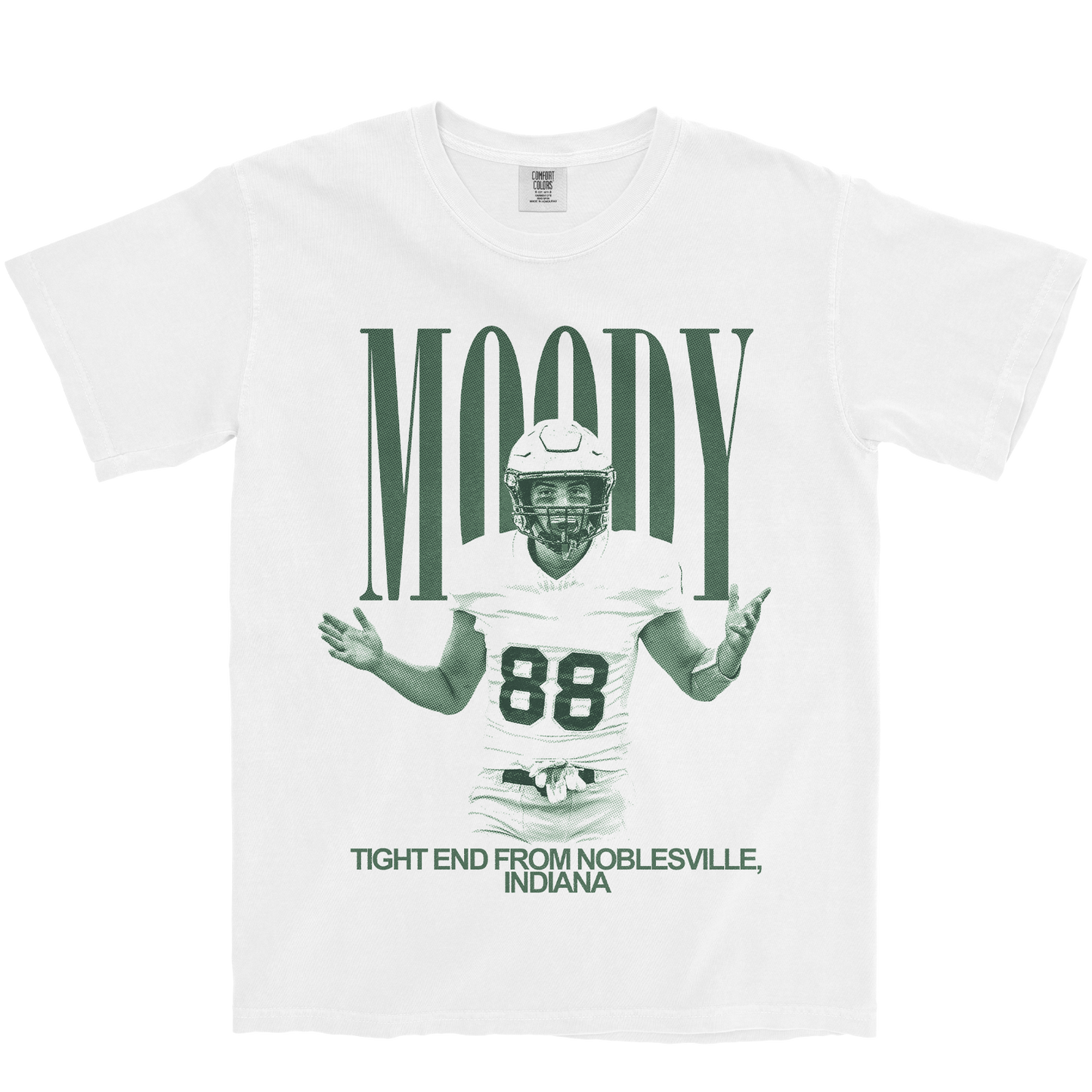 CALVIN MOODY VINTAGE WHITE TEE