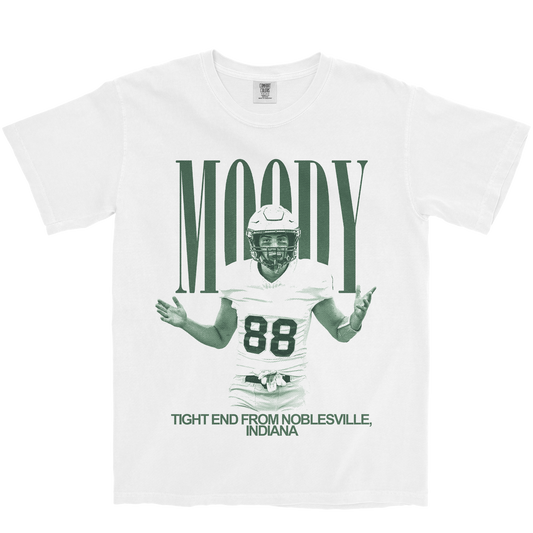 CALVIN MOODY VINTAGE WHITE TEE