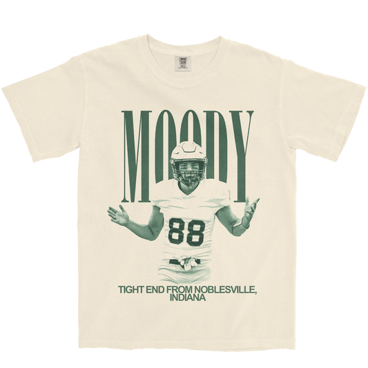 CALVIN MOODY VINTAGE IVORY TEE