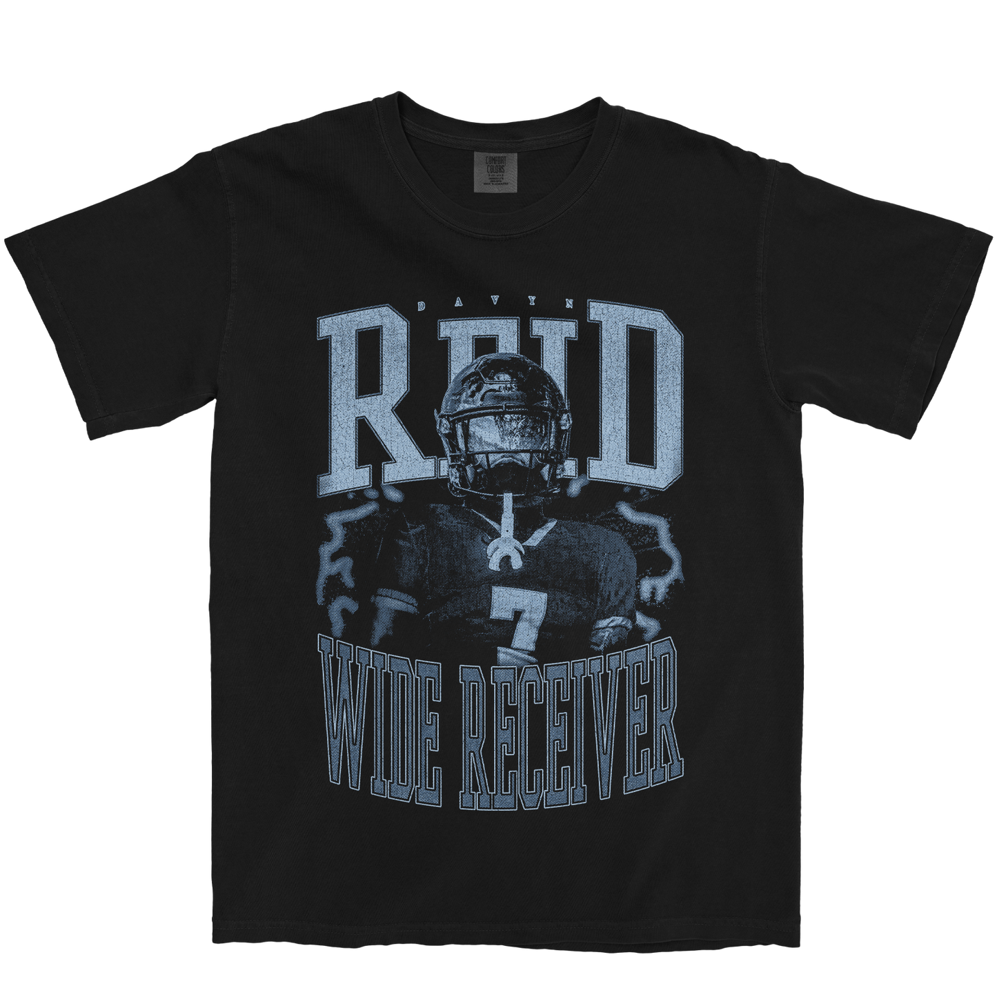DAVYN REID VINTAGE BLACK TEE