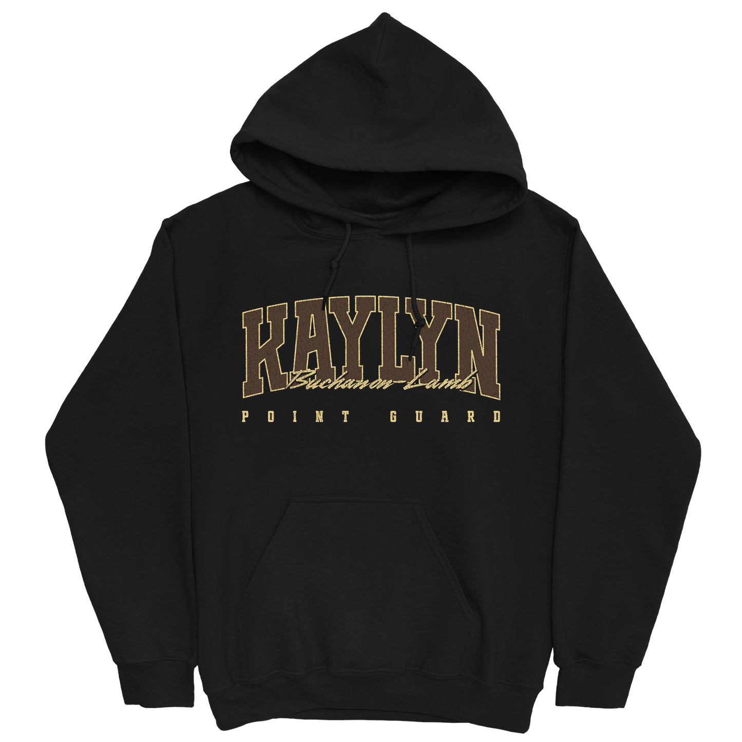 KAYLYN BUCHANON-LAMB RETRO BLACK HOODIE