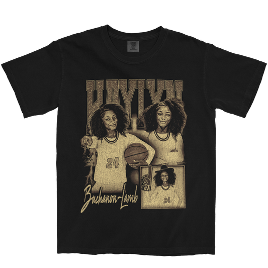 KAYLYN BUCHANON-LAMB GRAPHIC BLACK TEE
